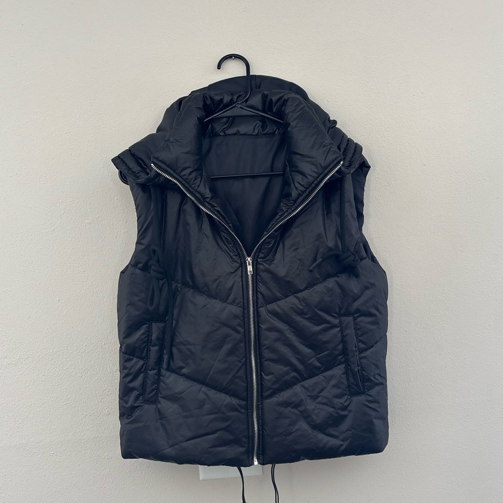 Black Puffer Vest